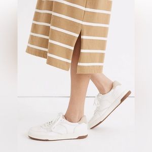 Madewell court sneakers in white size 7